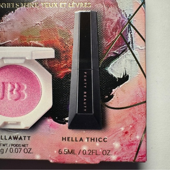 3pc Fenty Most Want'd 2024 Holiday Set Hot Chocolit Gloss Mascara Highlighter - Picture 5 of 9